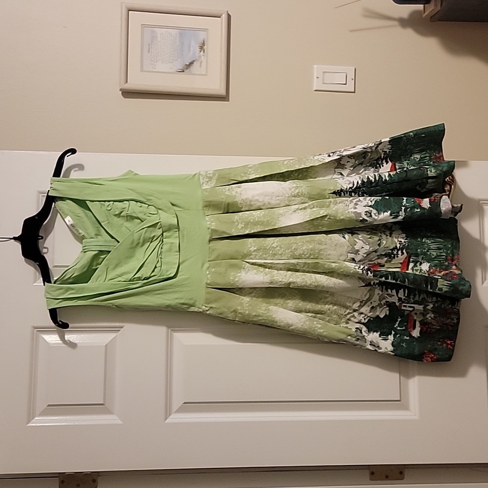 NWOT Ugly Christmas Sweater style dress
